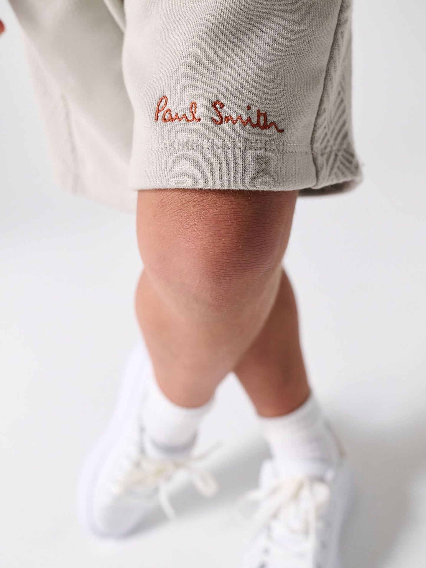 Dsiney Kidz - Paul Smith Junior Stone Textured Sweatshirt And Shorts Set image 5