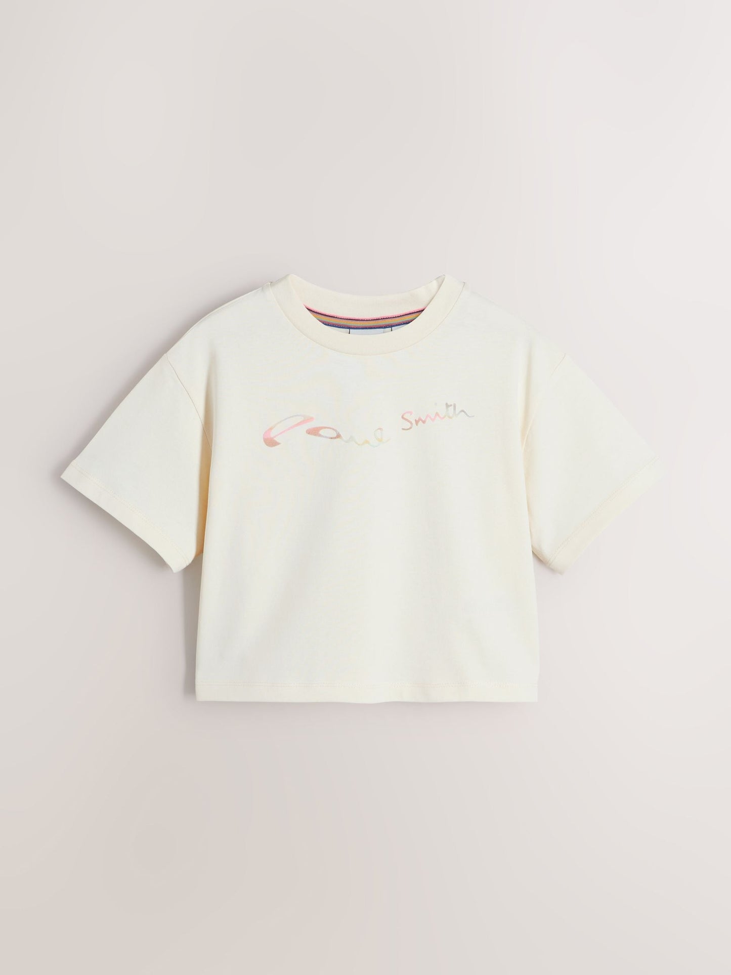 Dsiney Kidz - Paul Smith Junior Pink/Yellow Graphic T-Shirts 3 Pack image 2