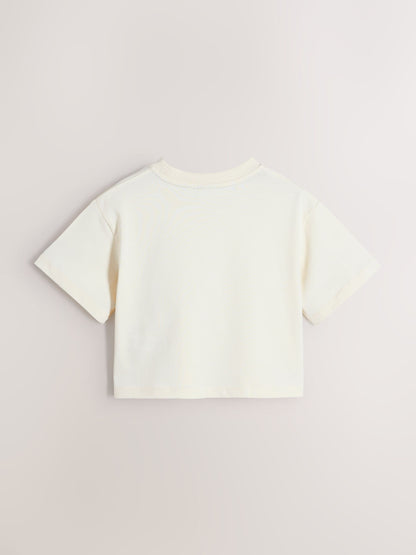 Dsiney Kidz - Paul Smith Junior Pink/Yellow Graphic T-Shirts 3 Pack image 3