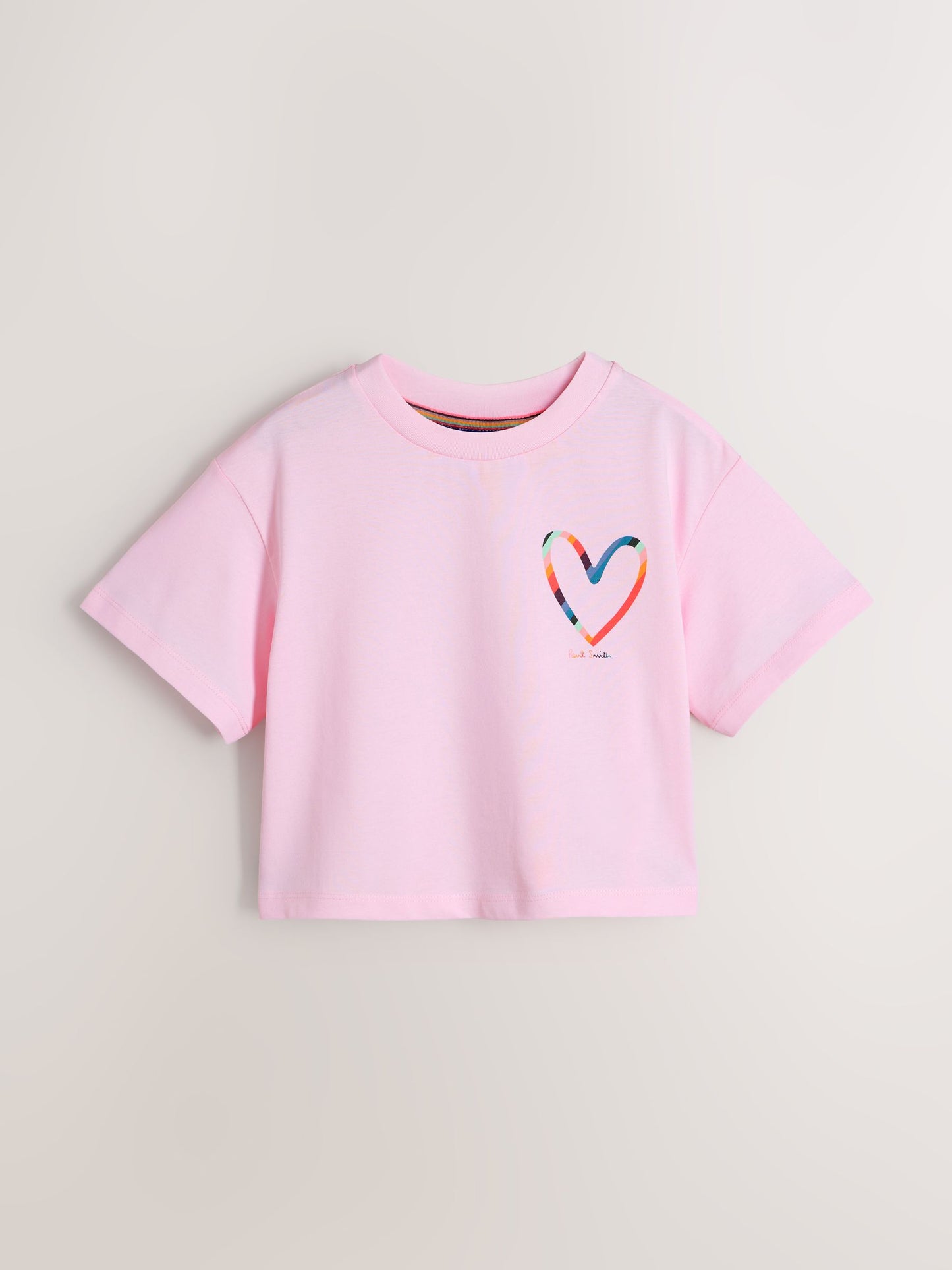Dsiney Kidz - Paul Smith Junior Pink/Yellow Graphic T-Shirts 3 Pack image 4