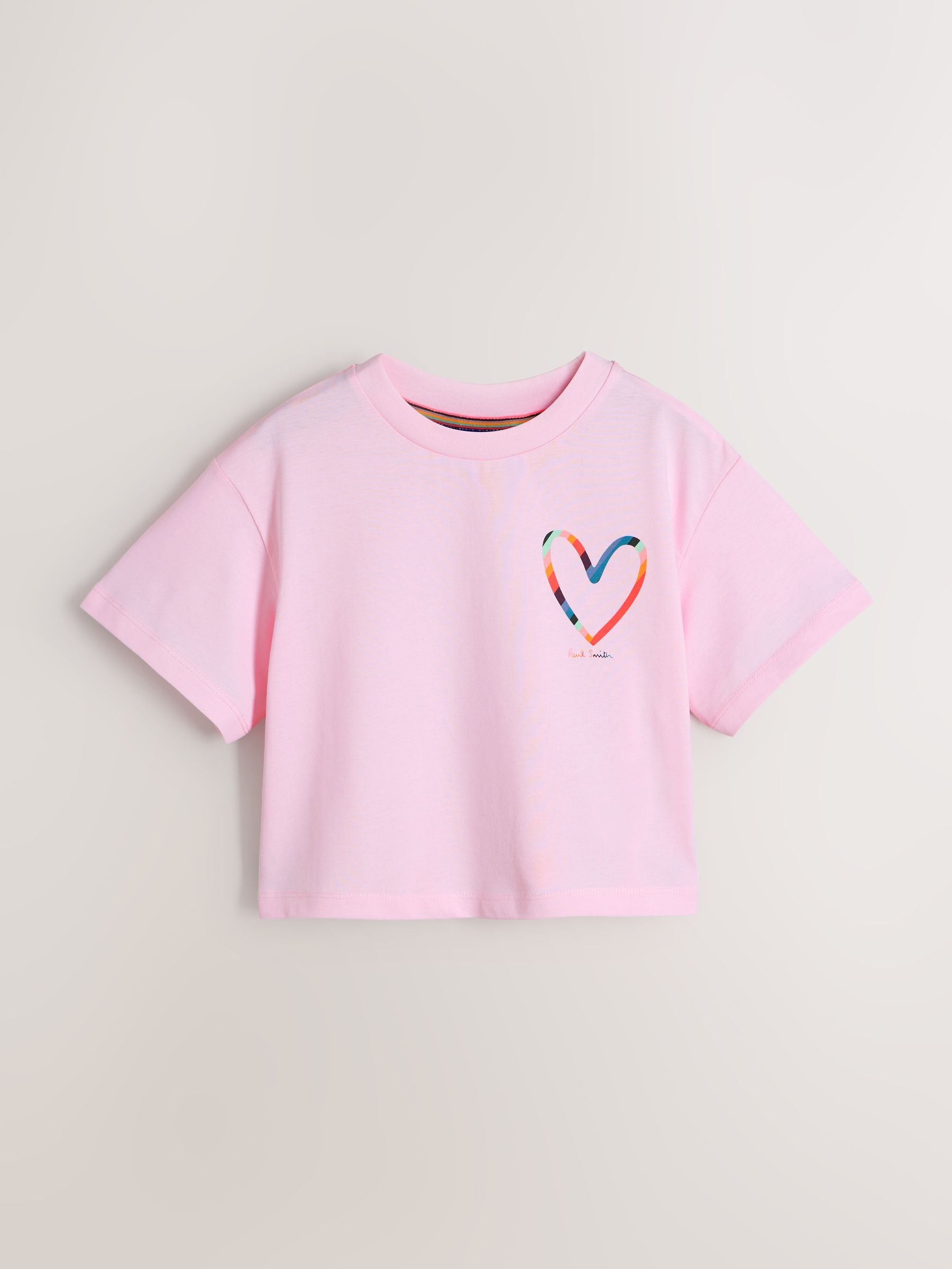Dsiney Kidz - Paul Smith Junior Pink/Yellow Graphic T-Shirts 3 Pack image 4