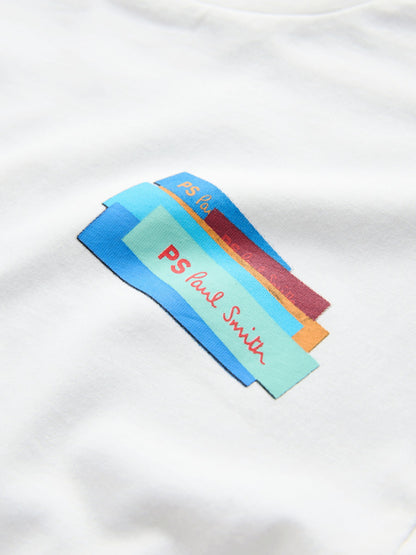 Dsiney Kidz - Paul Smith Junior White/Black/Blue Graphic T-Shirts 3 Pack image 9