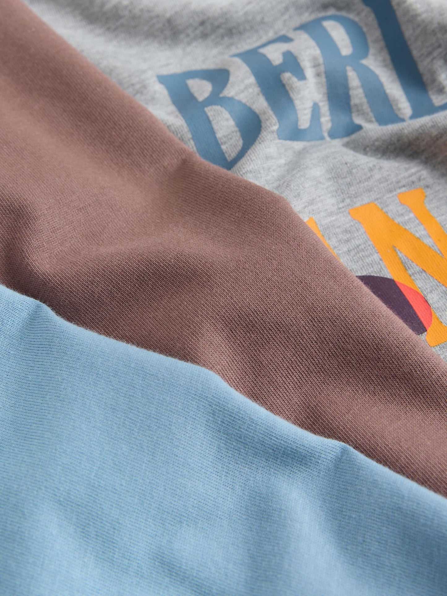 Dsiney Kidz - Paul Smith Junior Grey/Brown/Blue Graphic T-Shirts 3 Pack image 7