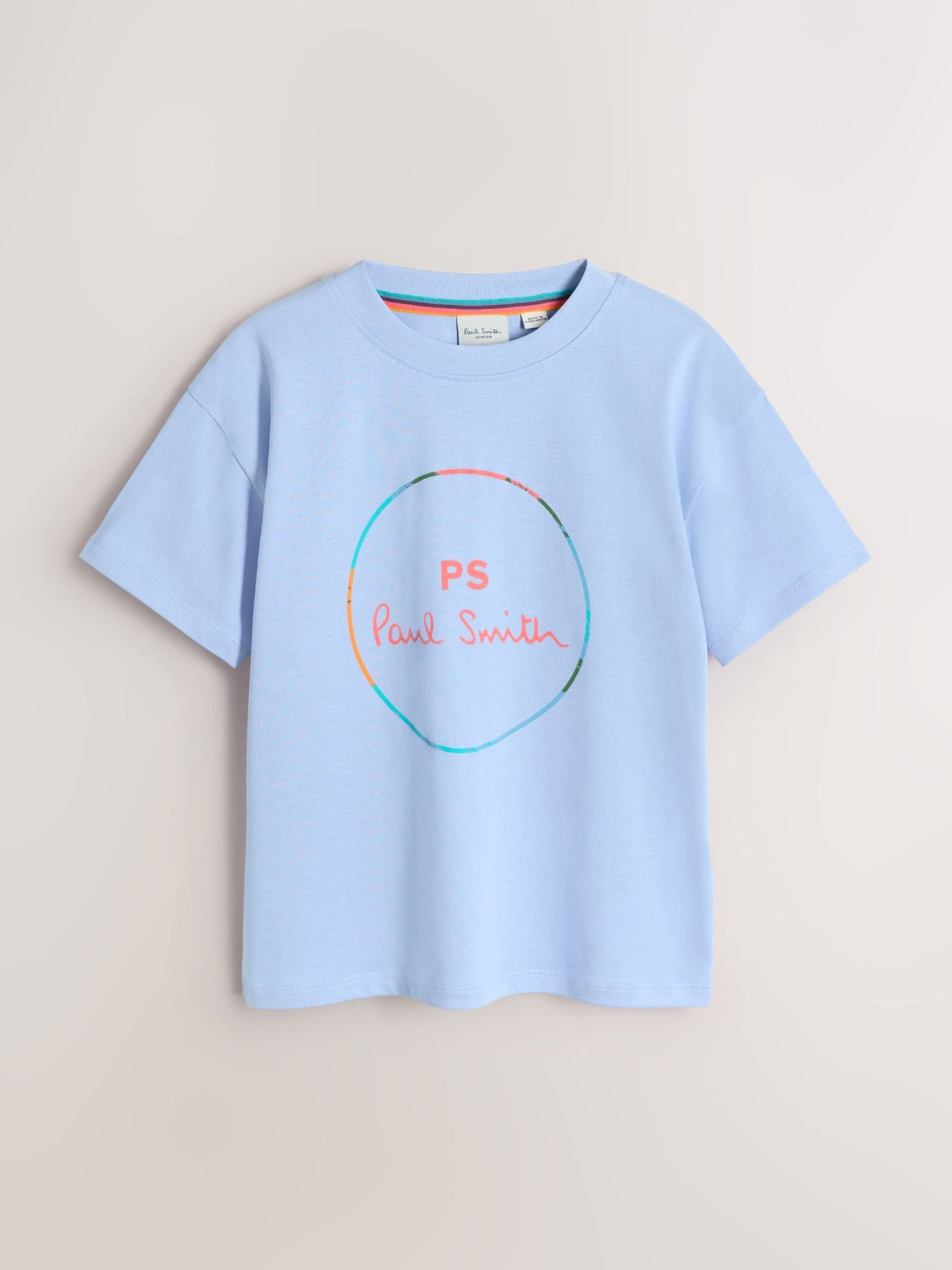 Dsiney Kidz - Paul Smith Junior White/Blue/Green Graphic T-Shirts 3 Pack image 3