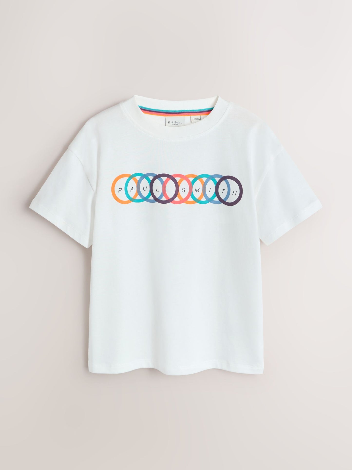 Dsiney Kidz - Paul Smith Junior White/Blue/Green Graphic T-Shirts 3 Pack image 4
