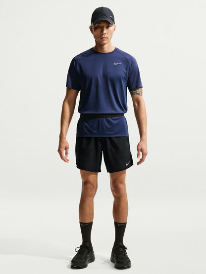 Dsiney Kidz - Nike Black Dri-FIT Stride 7 Inch Briefs Lined Running Shorts image 1