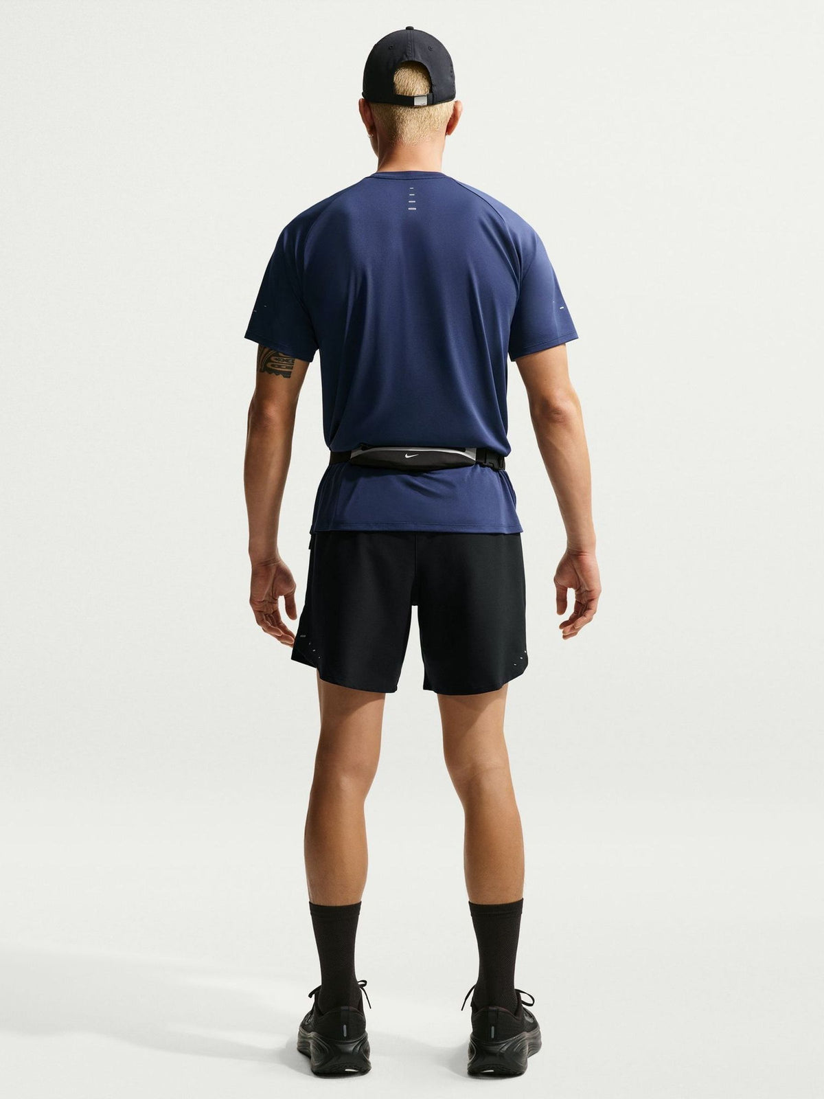 Dsiney Kidz - Nike Black Dri-FIT Stride 7 Inch Briefs Lined Running Shorts image 2