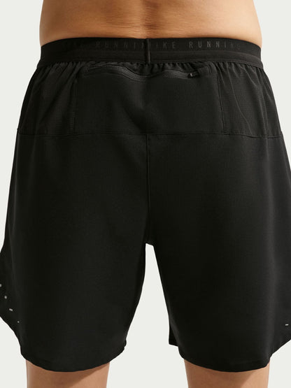 Dsiney Kidz - Nike Black Dri-FIT Stride 7 Inch Briefs Lined Running Shorts image 4