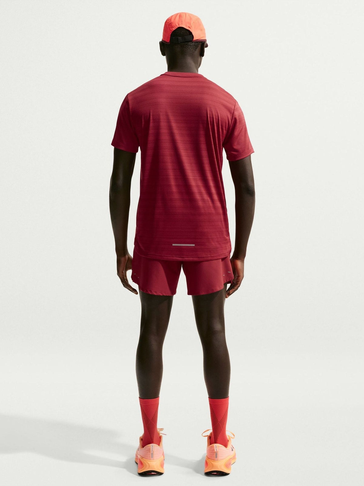 Dsiney Kidz - Nike Team Crimson Red Dri-FIT Stride 7 Inch Briefs Lined Running Shorts image 2
