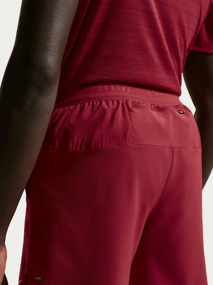 Dsiney Kidz - Nike Team Crimson Red Dri-FIT Stride 7 Inch Briefs Lined Running Shorts image 4