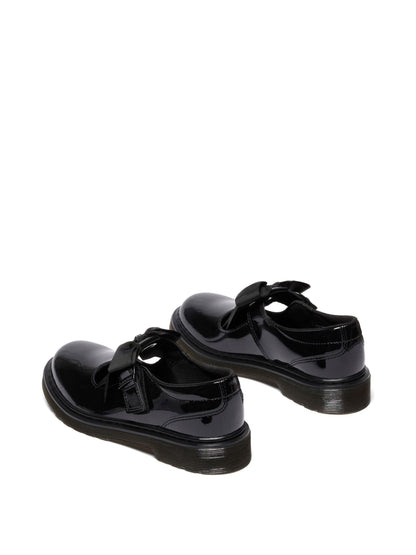 Dr. Martens Black Polley II Bow Y Patent Lamper Shoes image 3