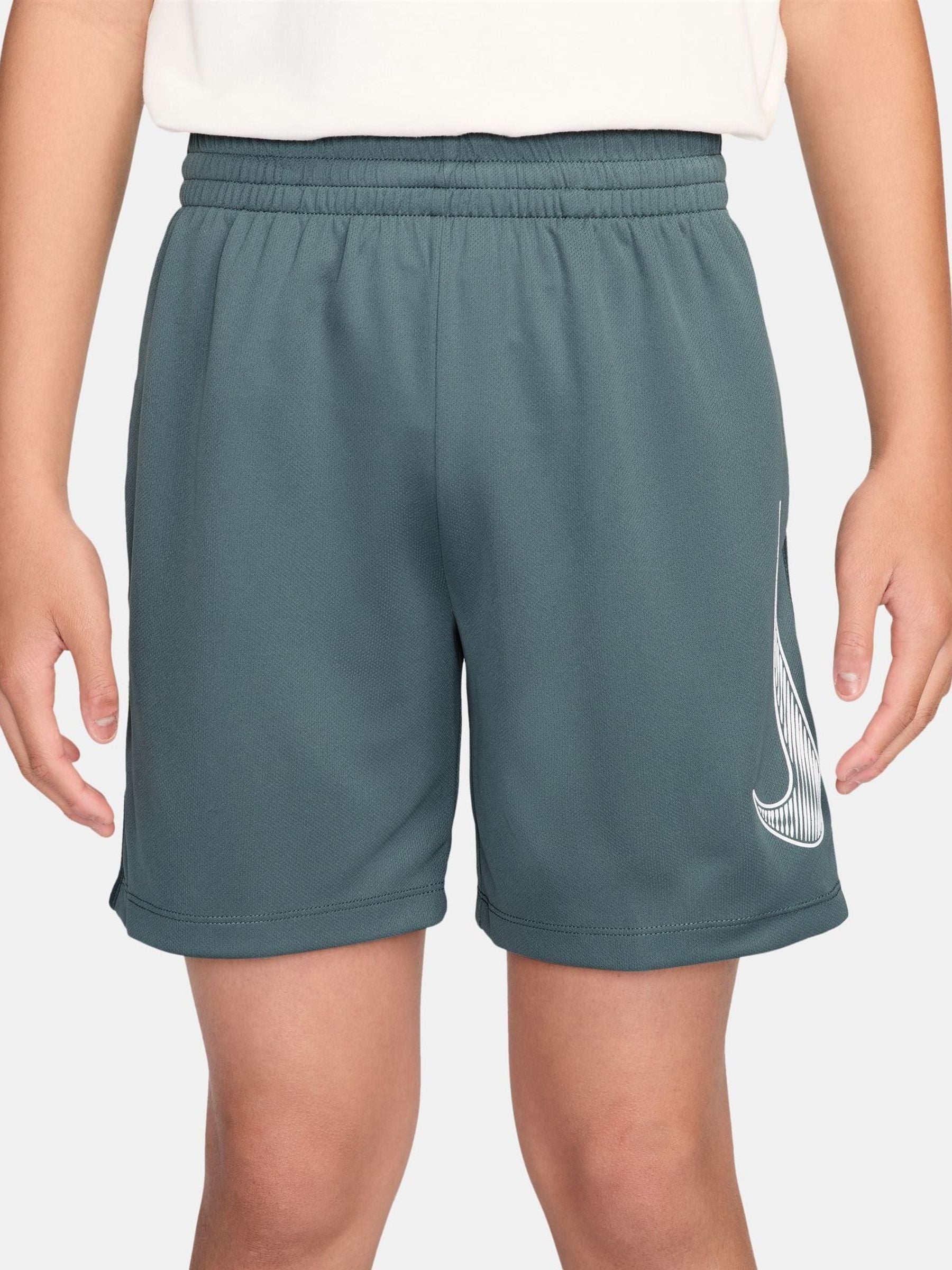 Dsiney Kidz - Nike Mineral Slate Multi Dri-FIT Training Shorts image 1