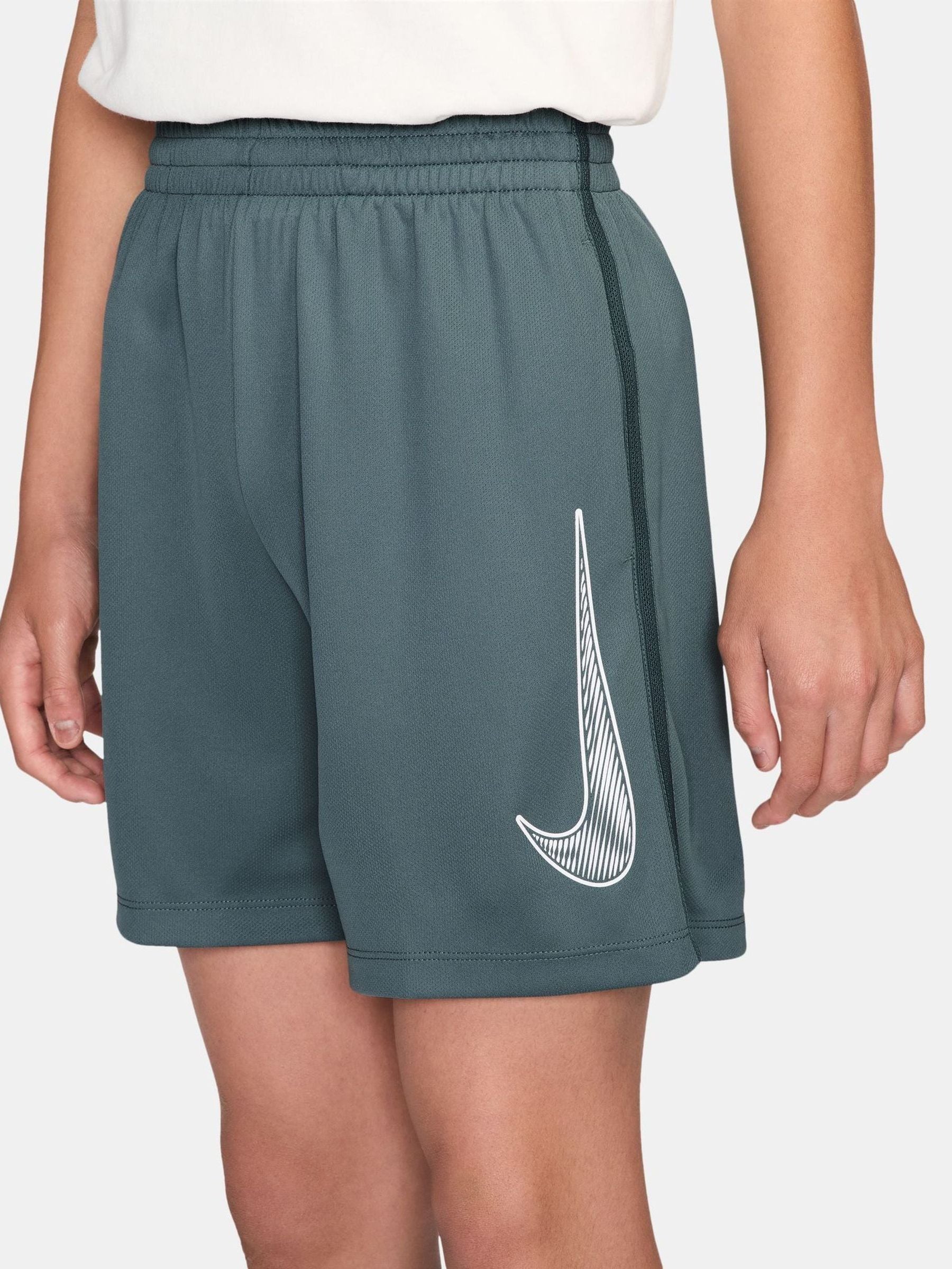Dsiney Kidz - Nike Mineral Slate Multi Dri-FIT Training Shorts image 3