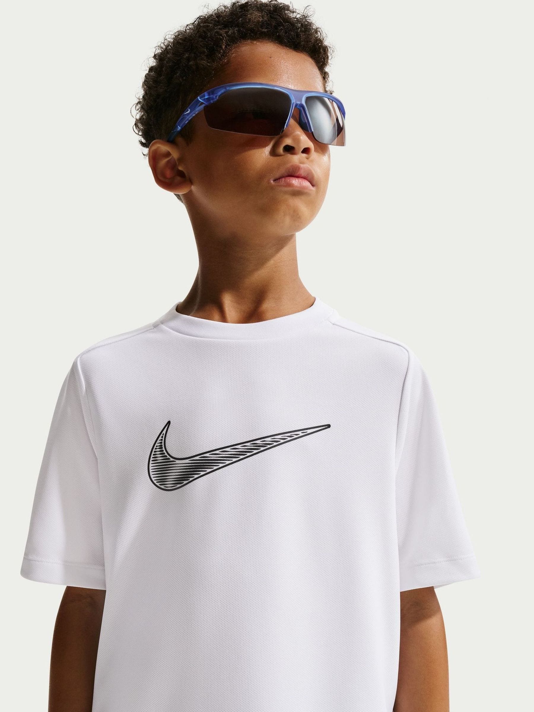 Dsiney Kidz - Nike White Multi Dri-FIT T-Shirt image 3