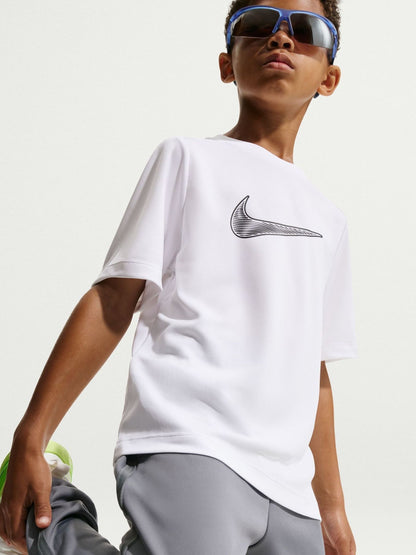 Dsiney Kidz - Nike White Multi Dri-FIT T-Shirt image 5