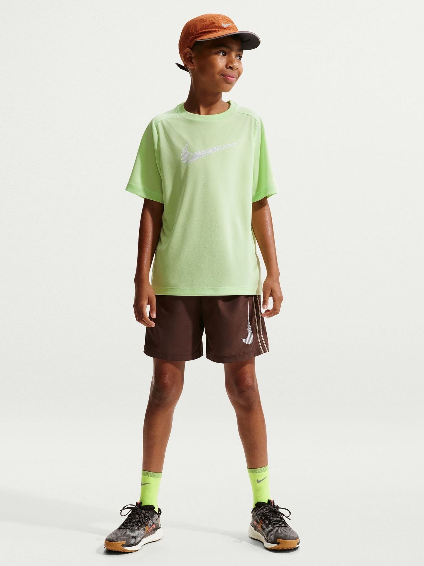 Dsiney Kidz - Nike Lime Green Multi Dri-FIT T-Shirt image 1