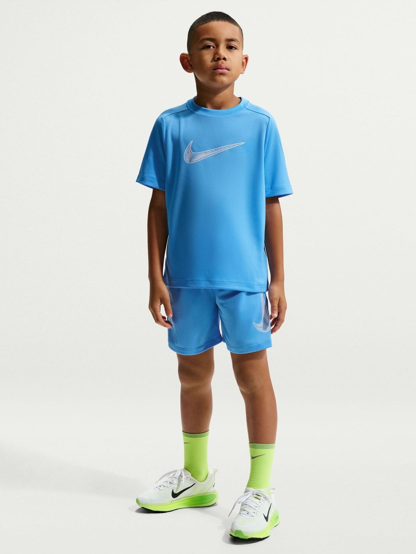 Dsiney Kidz - Nike University Blue Multi Dri-FIT Training Shorts image 1
