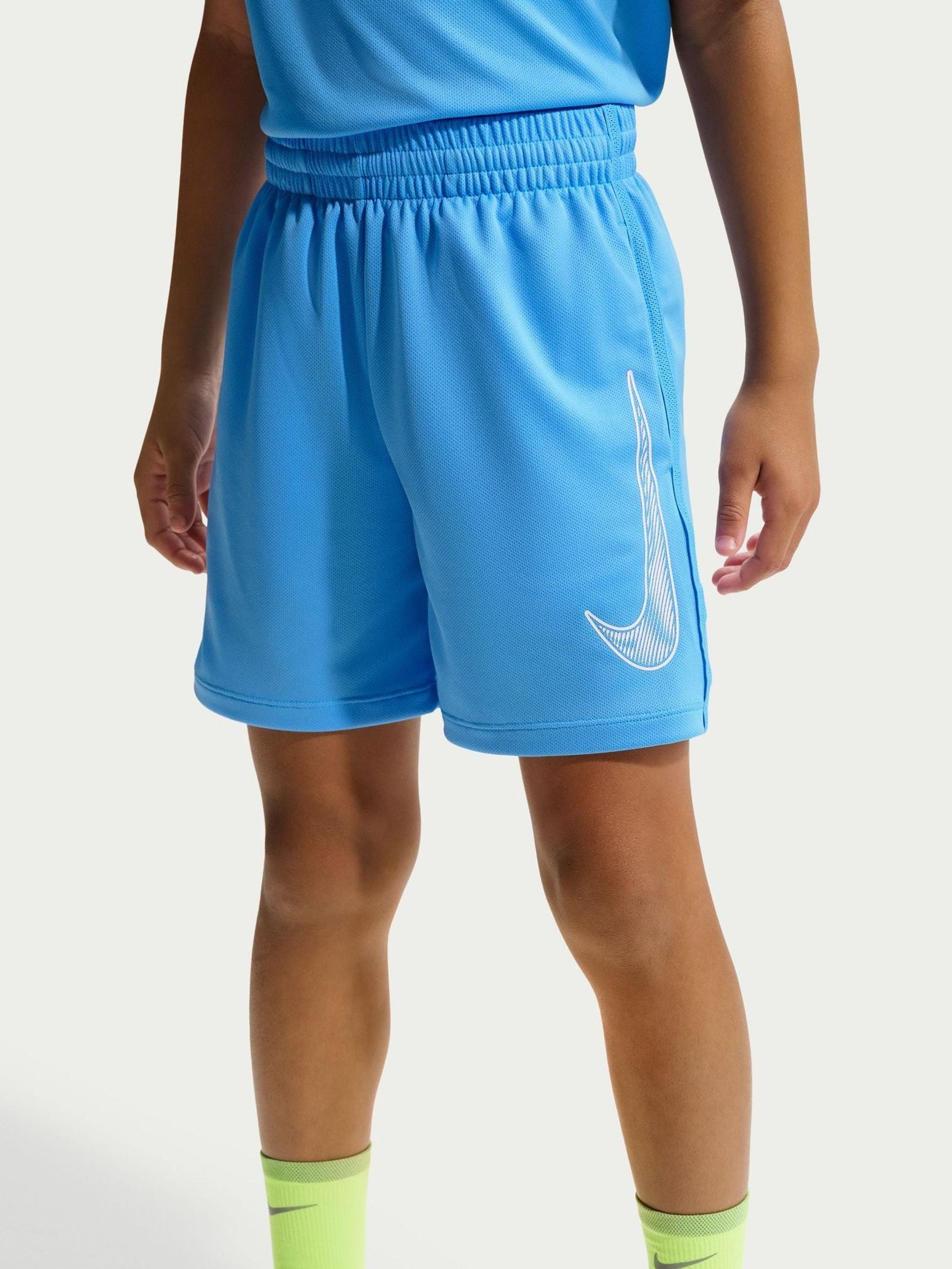 Dsiney Kidz - Nike University Blue Multi Dri-FIT Training Shorts image 3