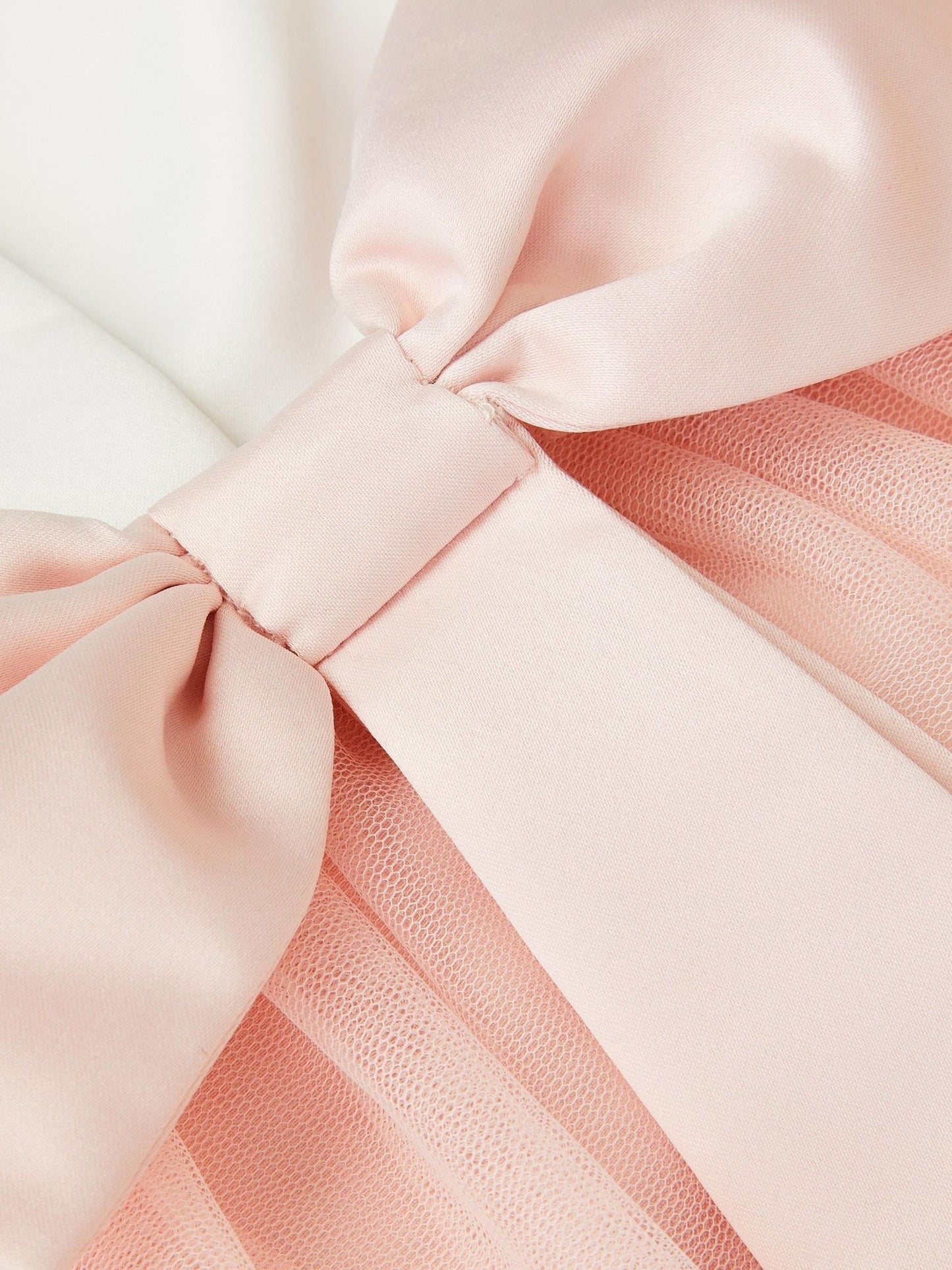 Monsoon Pink Baby Satin Bridesmaid Dress image 4