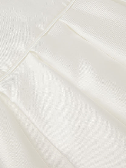 Monsoon White Isabella Short Sleeve Pearl Effect Embellished Dress image 4