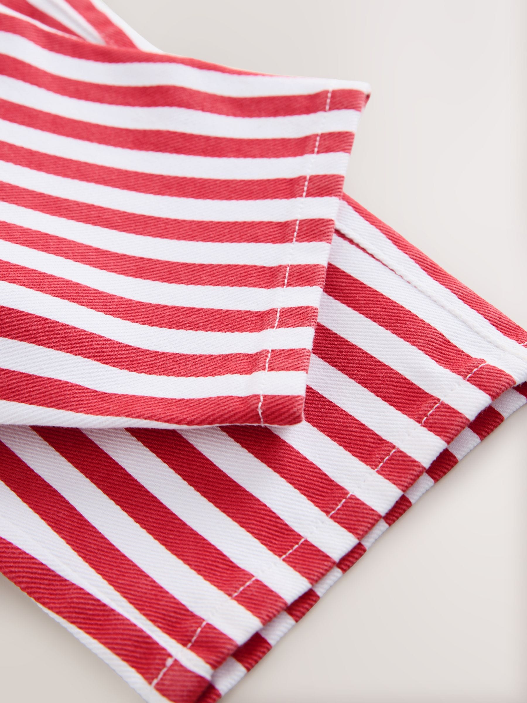 Red/Ecru Pull On Wide Trousers (3mths-7yrs) image 4