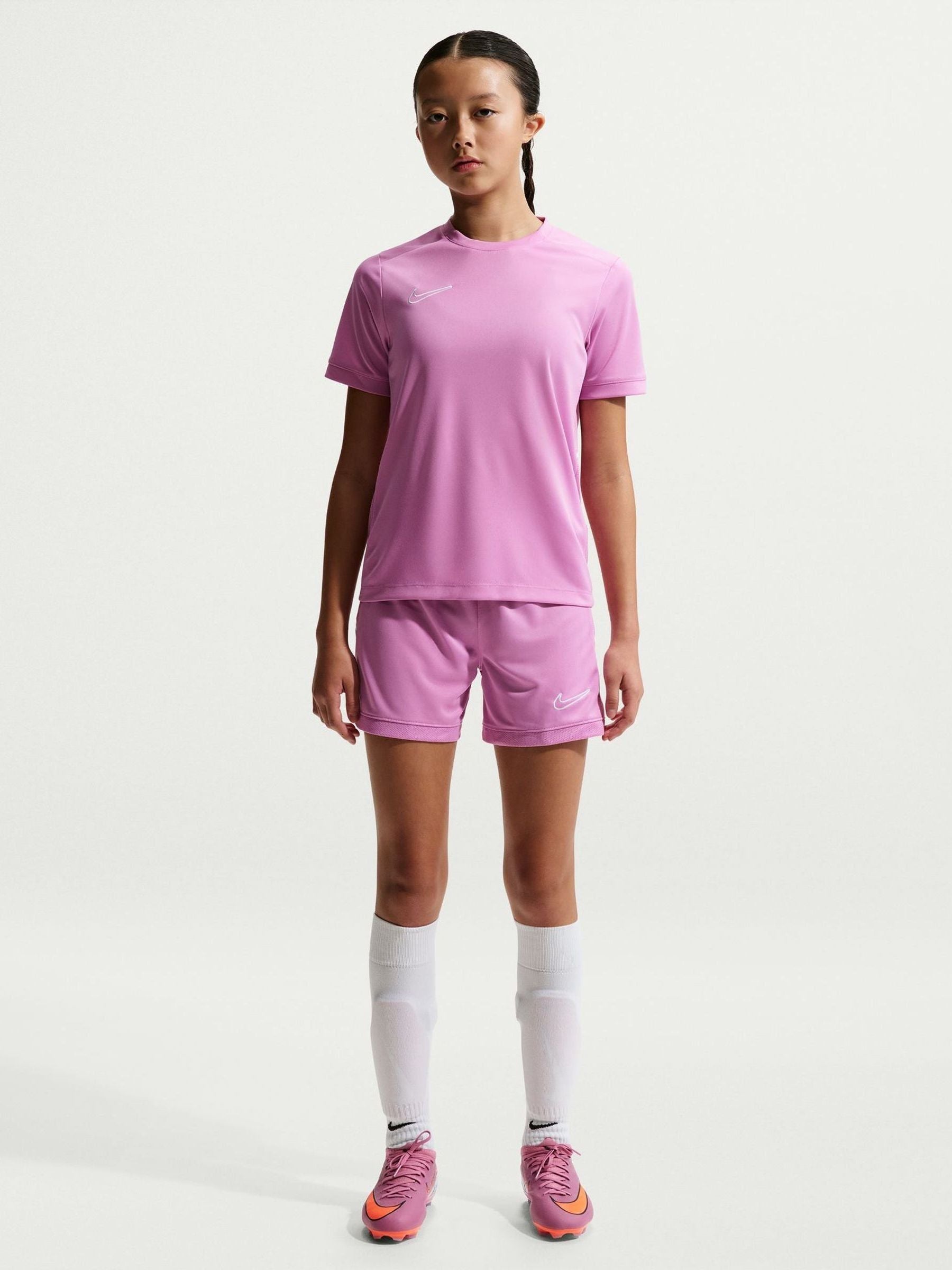 Dsiney Kidz - Nike Magenta Pink Girls Academy25 T-Shirt image 1