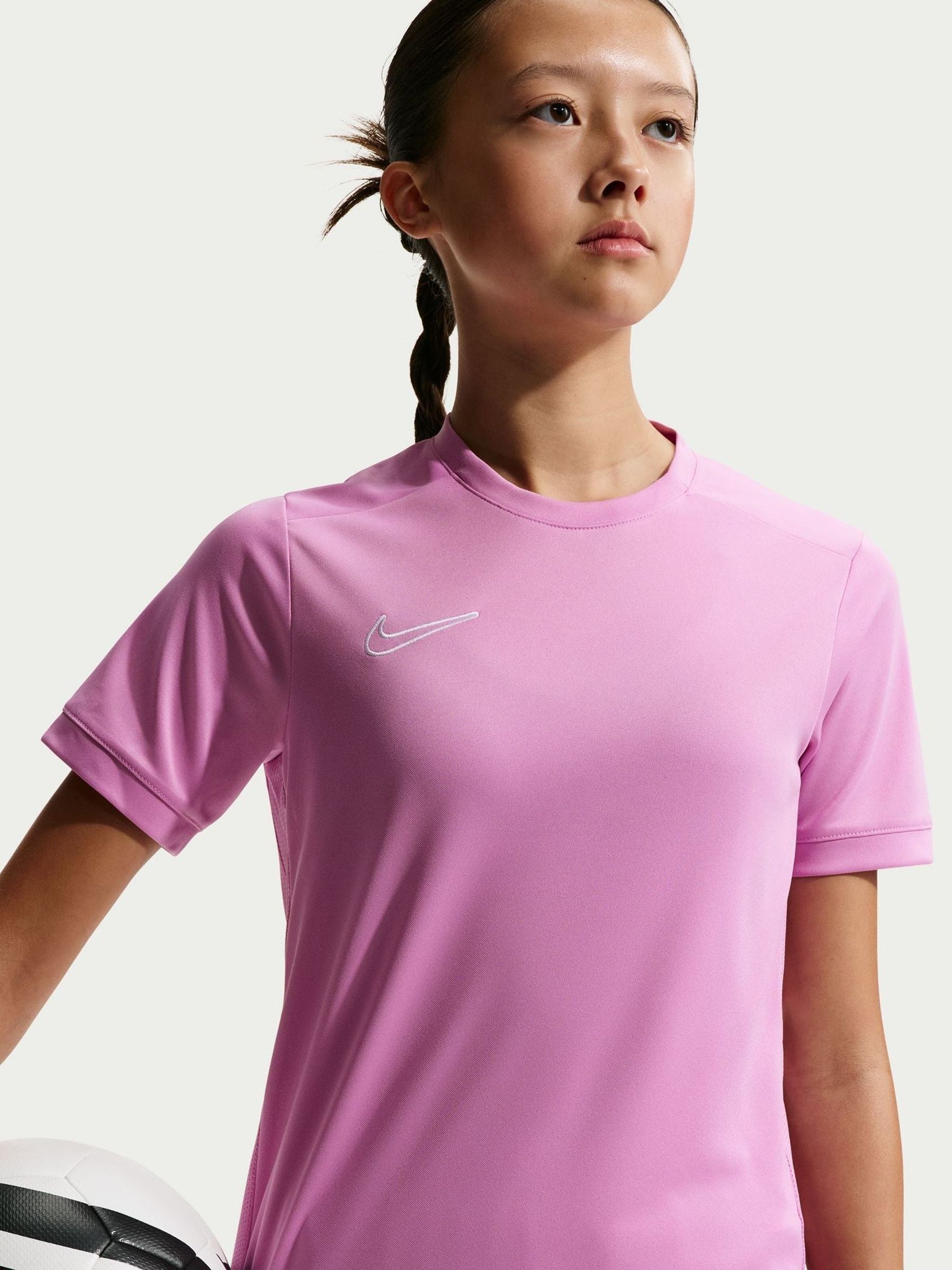 Dsiney Kidz - Nike Magenta Pink Girls Academy25 T-Shirt image 3