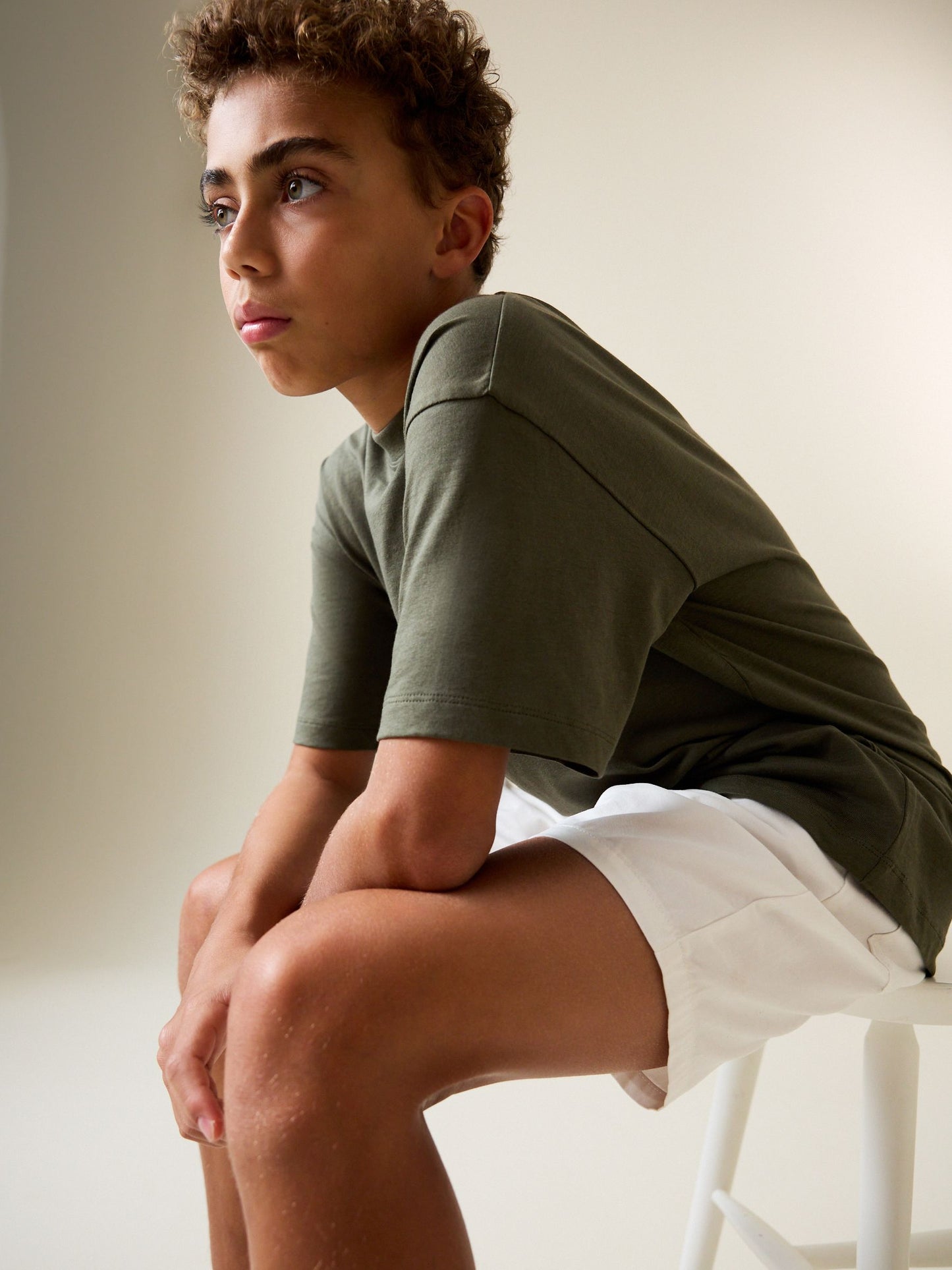 Dsiney Kidz - White Regular Fit Shorts (3-16yrs) image 4