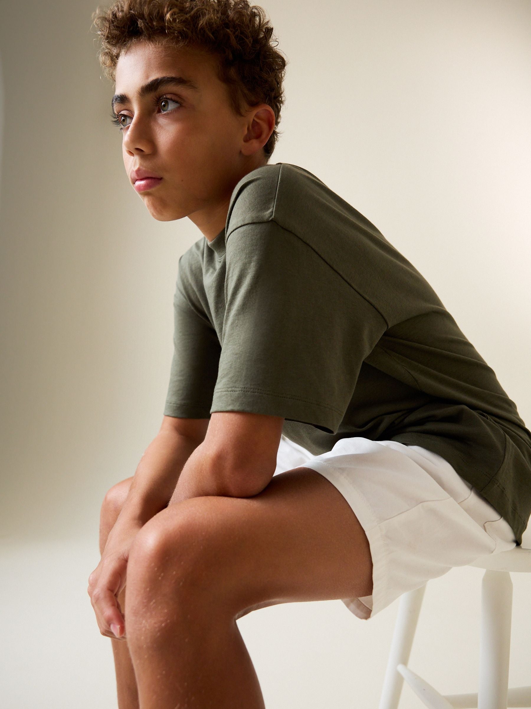 Dsiney Kidz - White Regular Fit Shorts (3-16yrs) image 4