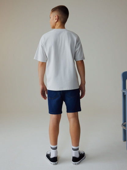 Dsiney Kidz - Dark Blue Single Denim Shorts (3-16yrs) image 2