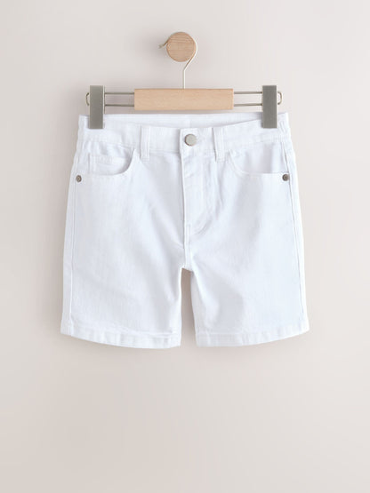 Dsiney Kidz - White Single Denim Shorts (3-16yrs) image 6