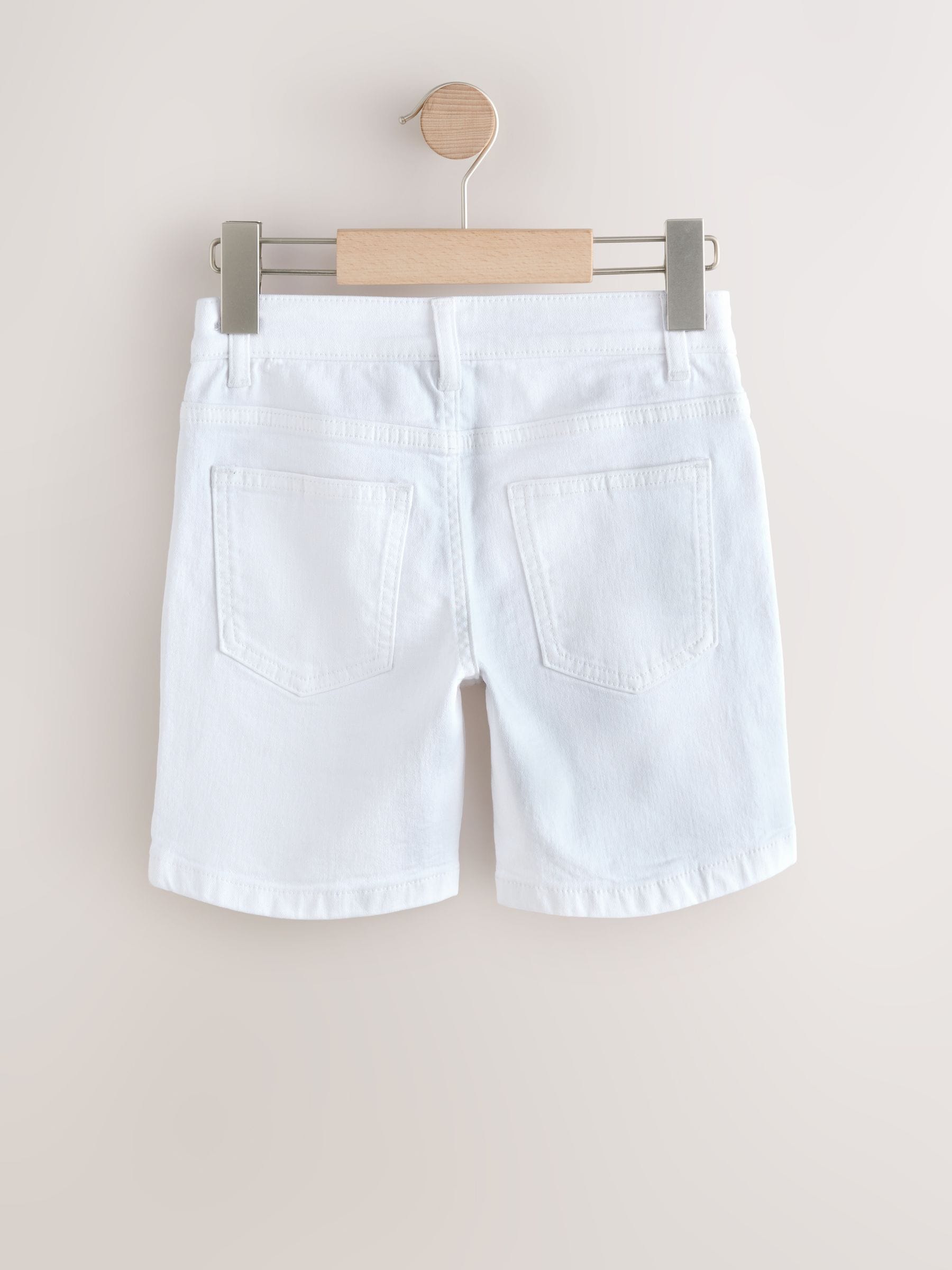 Dsiney Kidz - White Single Denim Shorts (3-16yrs) image 7