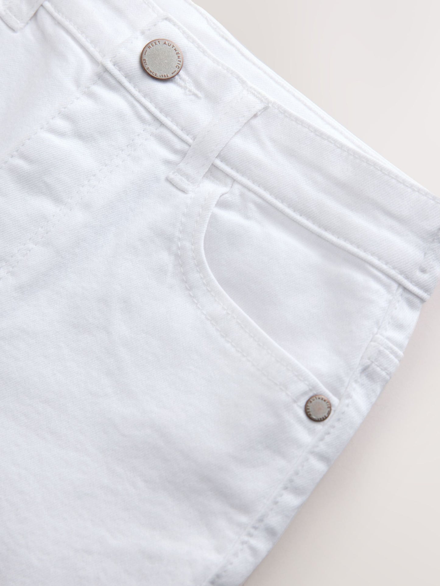 Dsiney Kidz - White Single Denim Shorts (3-16yrs) image 8