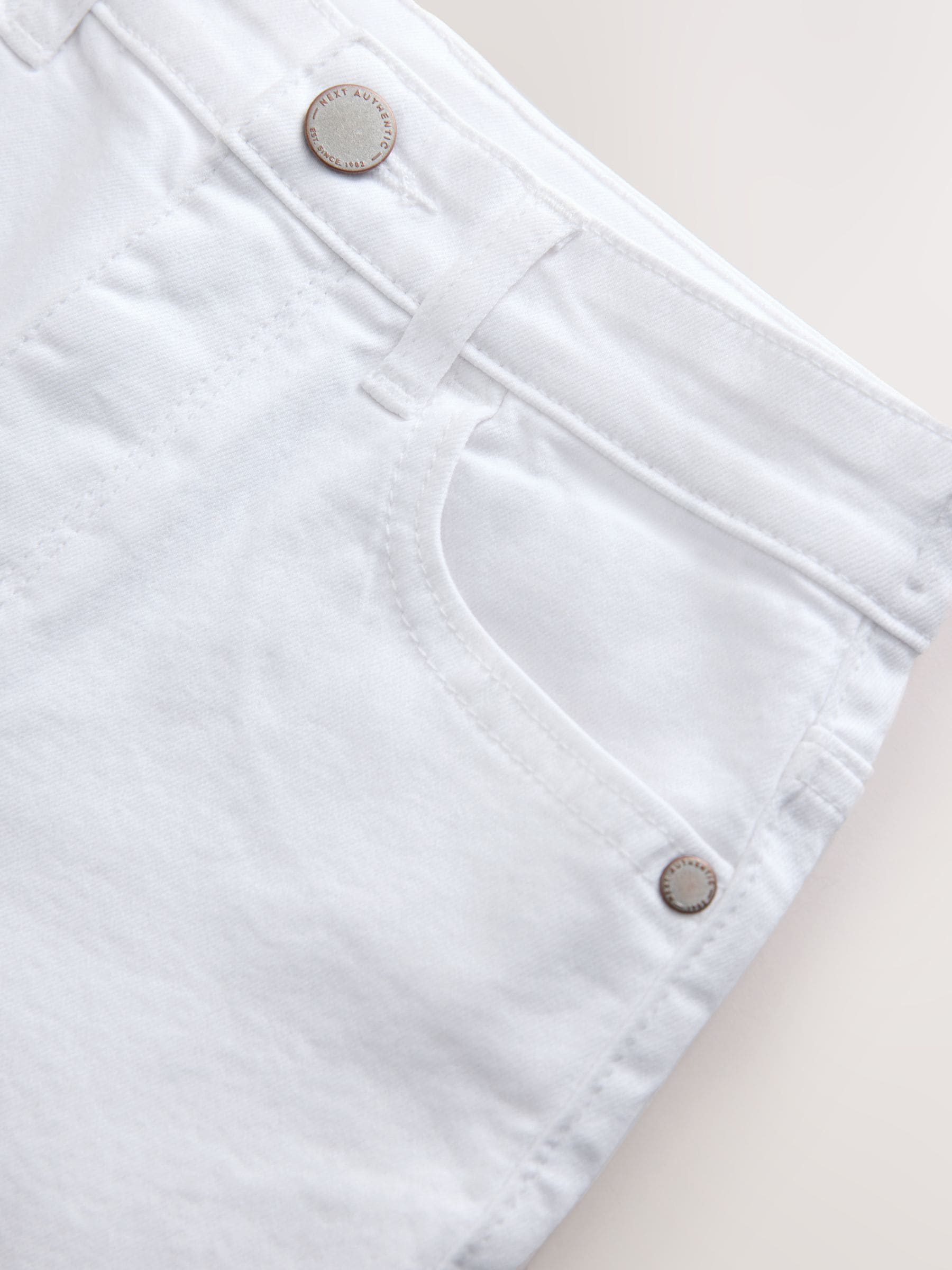 Dsiney Kidz - White Single Denim Shorts (3-16yrs) image 8