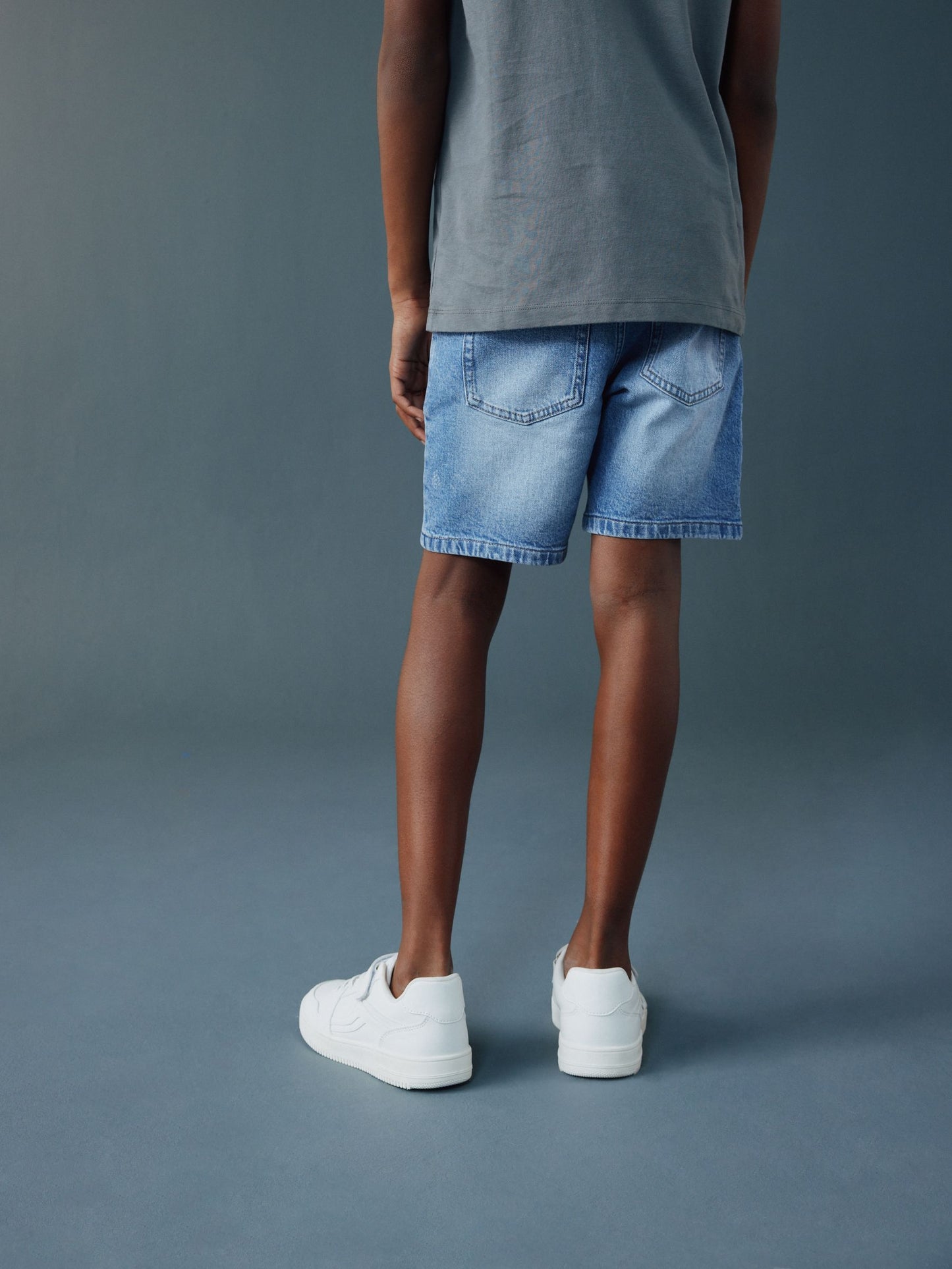 Dsiney Kidz - Light Blue Single Denim Shorts (3-16yrs) image 3