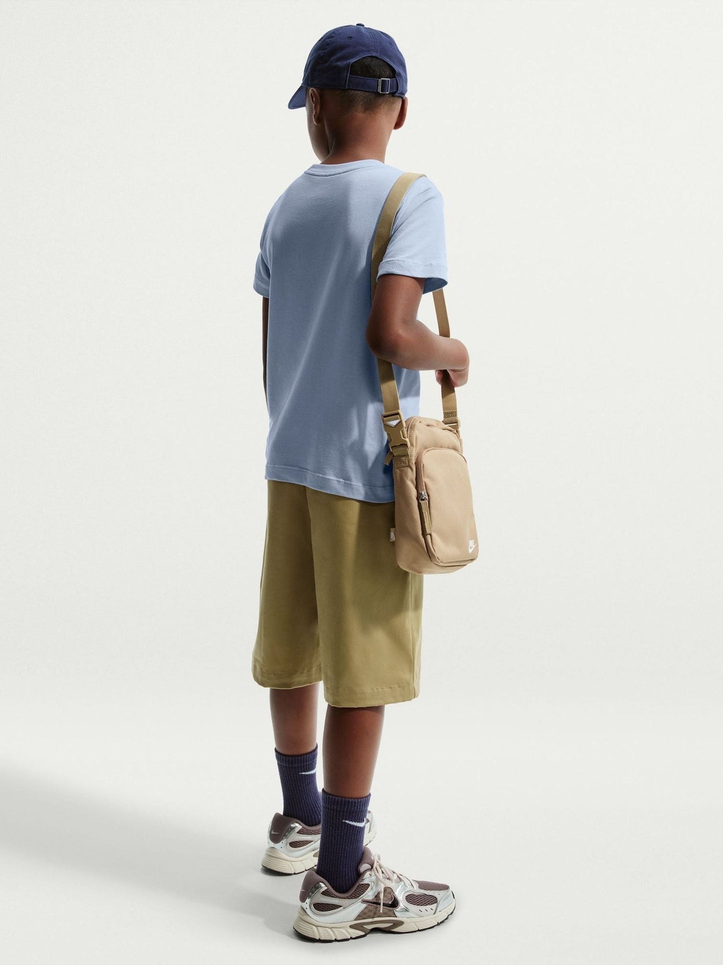 Dsiney Kidz - Nike Ghost Blue Short Sleeve Club T-Shirt image 3