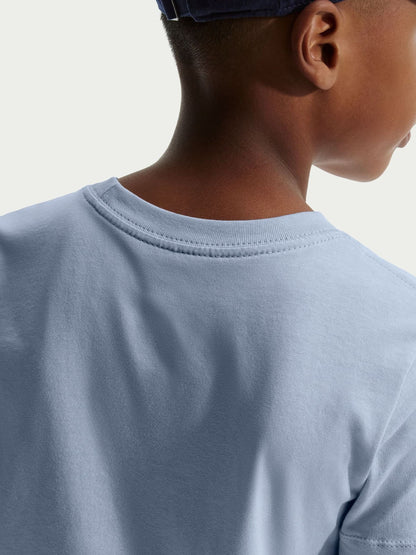 Dsiney Kidz - Nike Ghost Blue Short Sleeve Club T-Shirt image 4