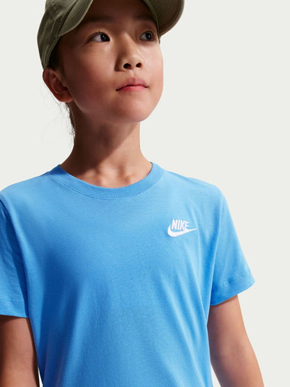 Dsiney Kidz - Nike University Blue Short Sleeve Club T-Shirt image 3
