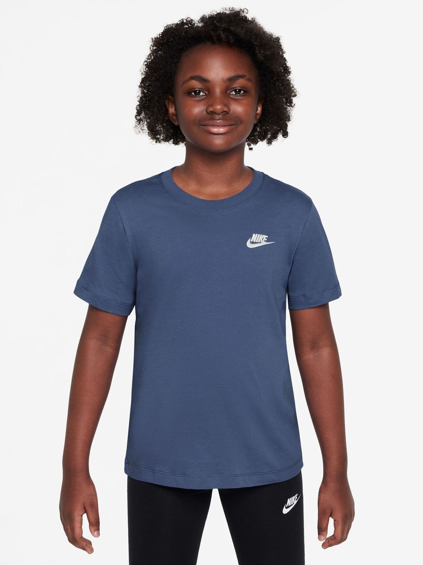 Dsiney Kidz - Nike Mystic Navy Short Sleeve Club T-Shirt image 1
