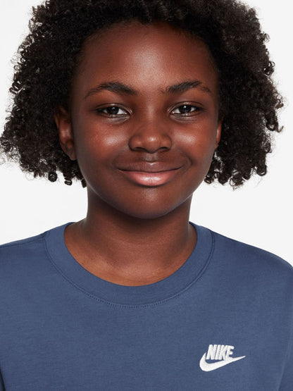 Dsiney Kidz - Nike Mystic Navy Short Sleeve Club T-Shirt image 3