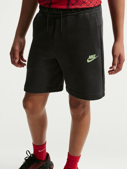 Dsiney Kidz - Nike Black Grey Tech Fleece Shorts image 3