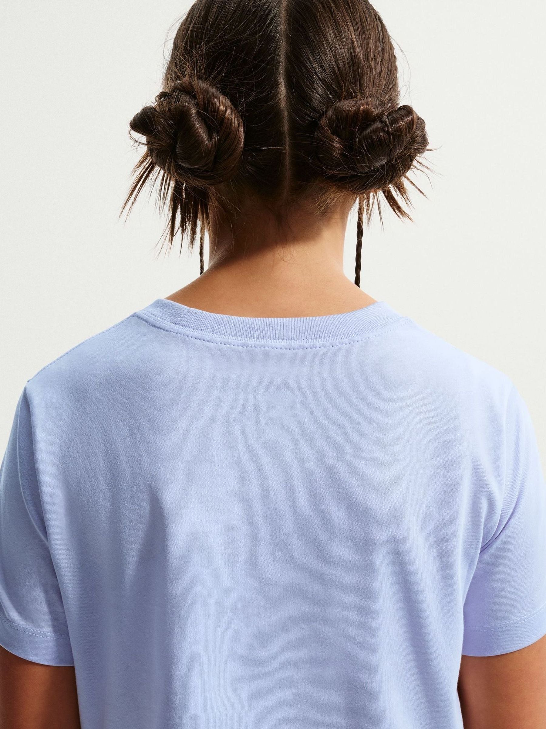 Dsiney Kidz - Nike Ghost Blue Cropped T-Shirt image 4