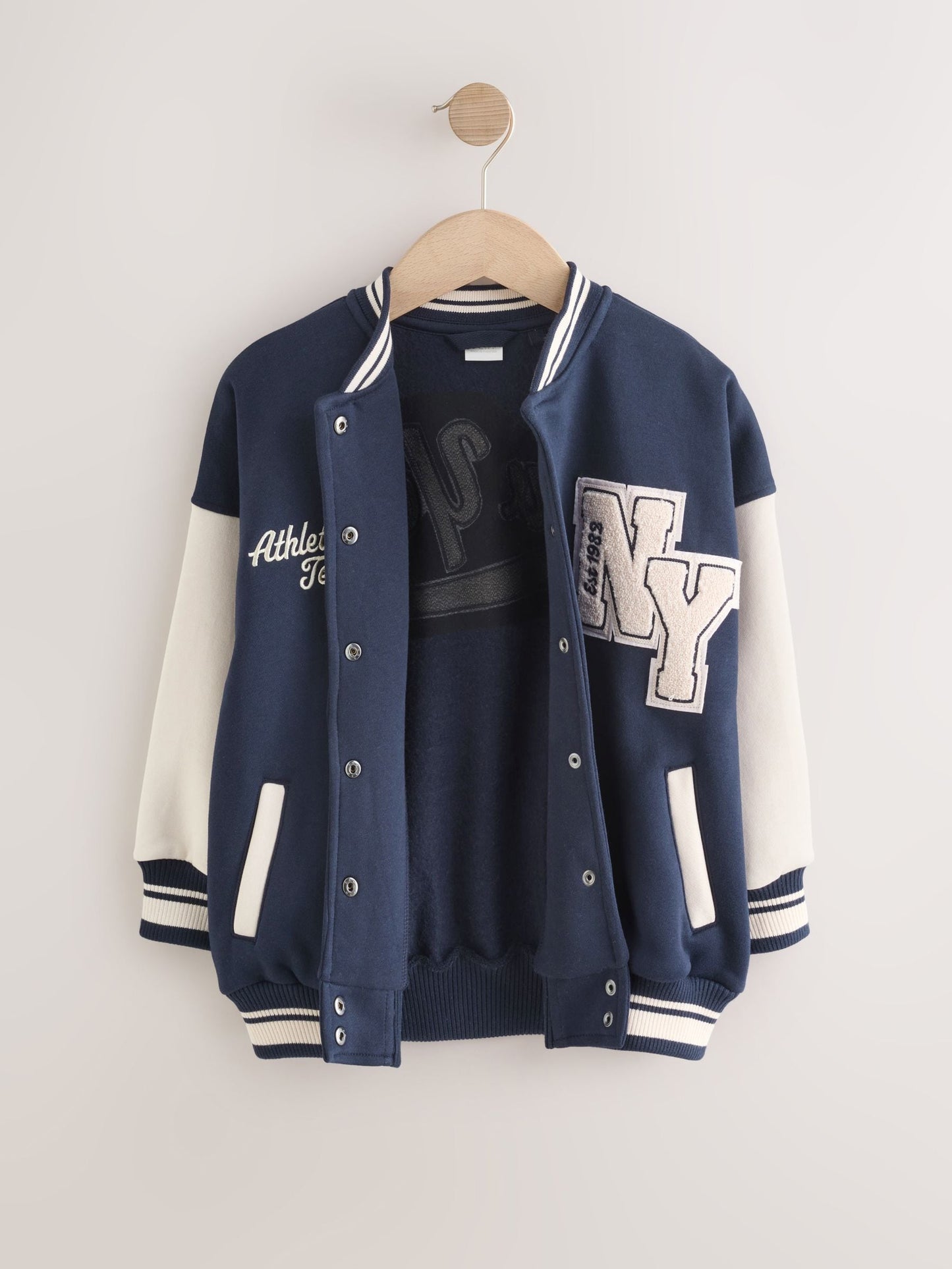 Dsiney Kidz - Navy Varsity Embroidered Jacket (3-16yrs) image 6