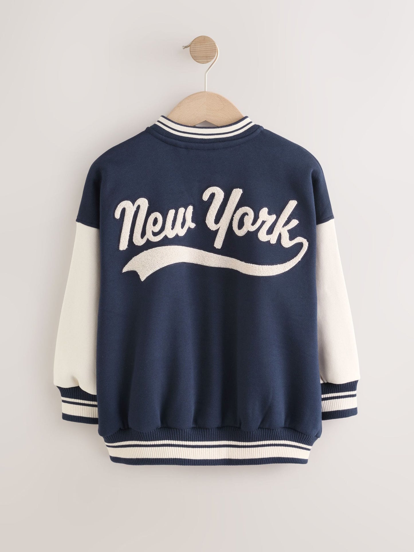 Dsiney Kidz - Navy Varsity Embroidered Jacket (3-16yrs) image 7