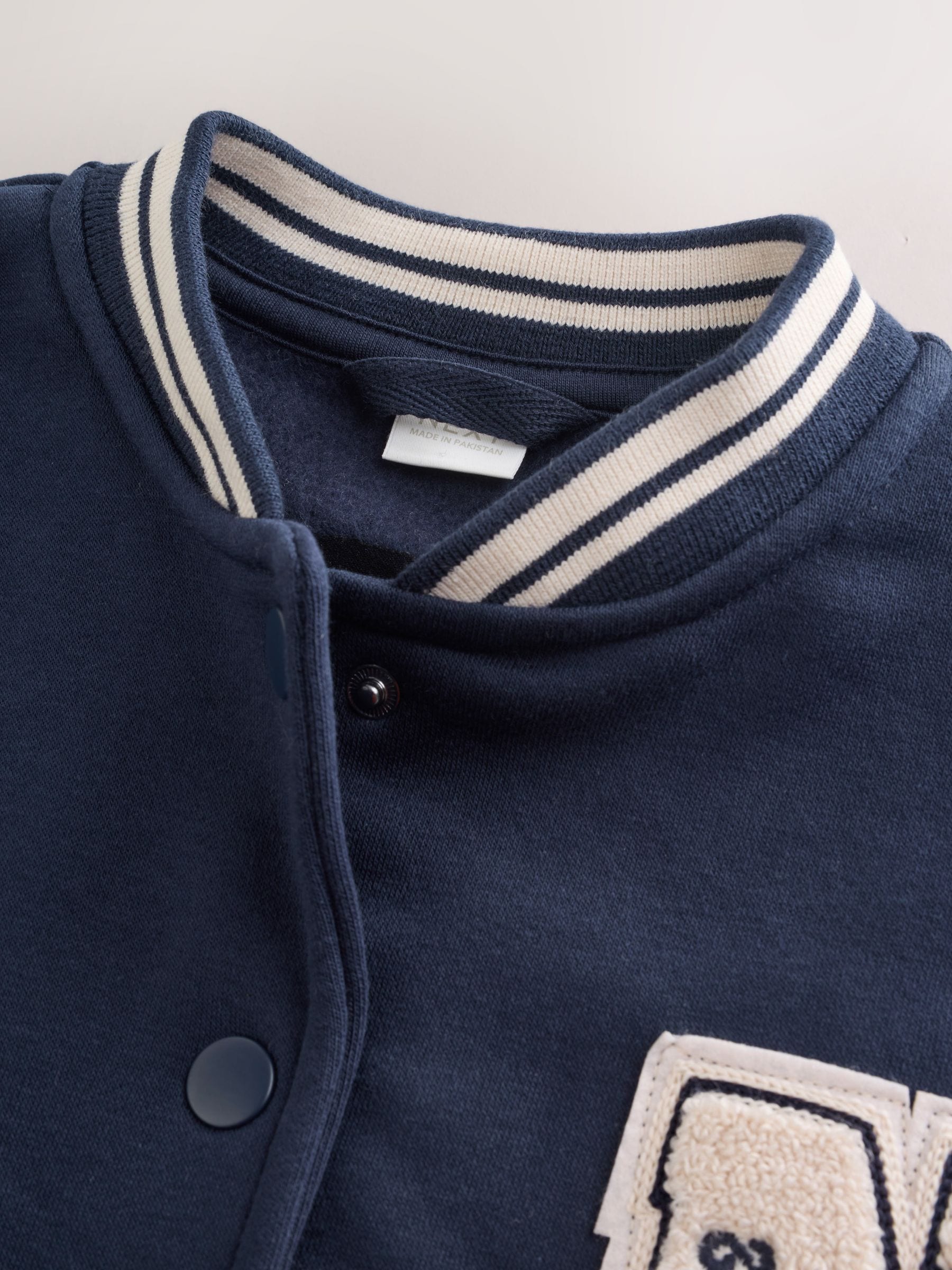 Dsiney Kidz - Navy Varsity Embroidered Jacket (3-16yrs) image 8