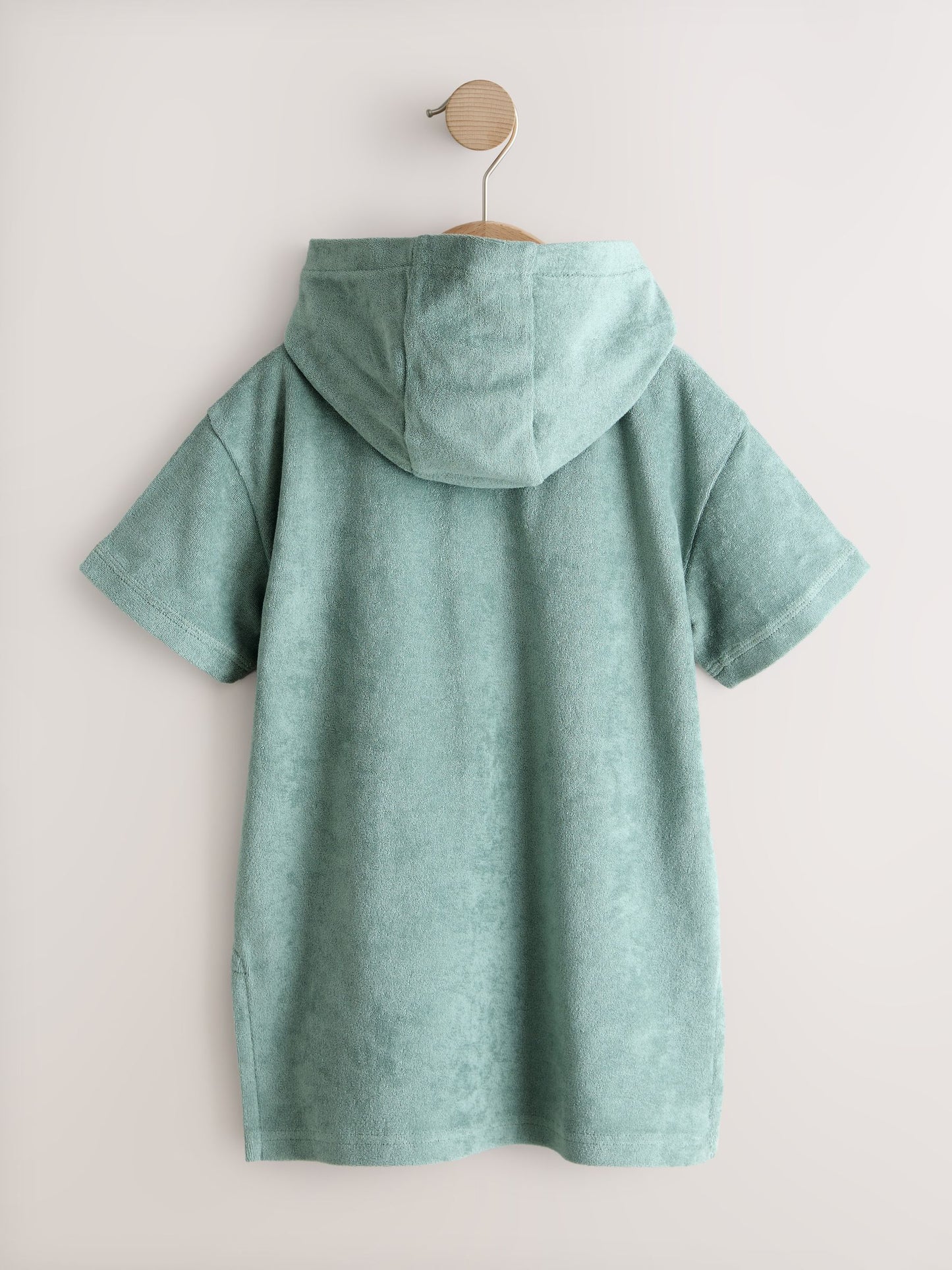 Sage Green Towelling Zip Through Cover-Up (3mths-7yrs) image 7