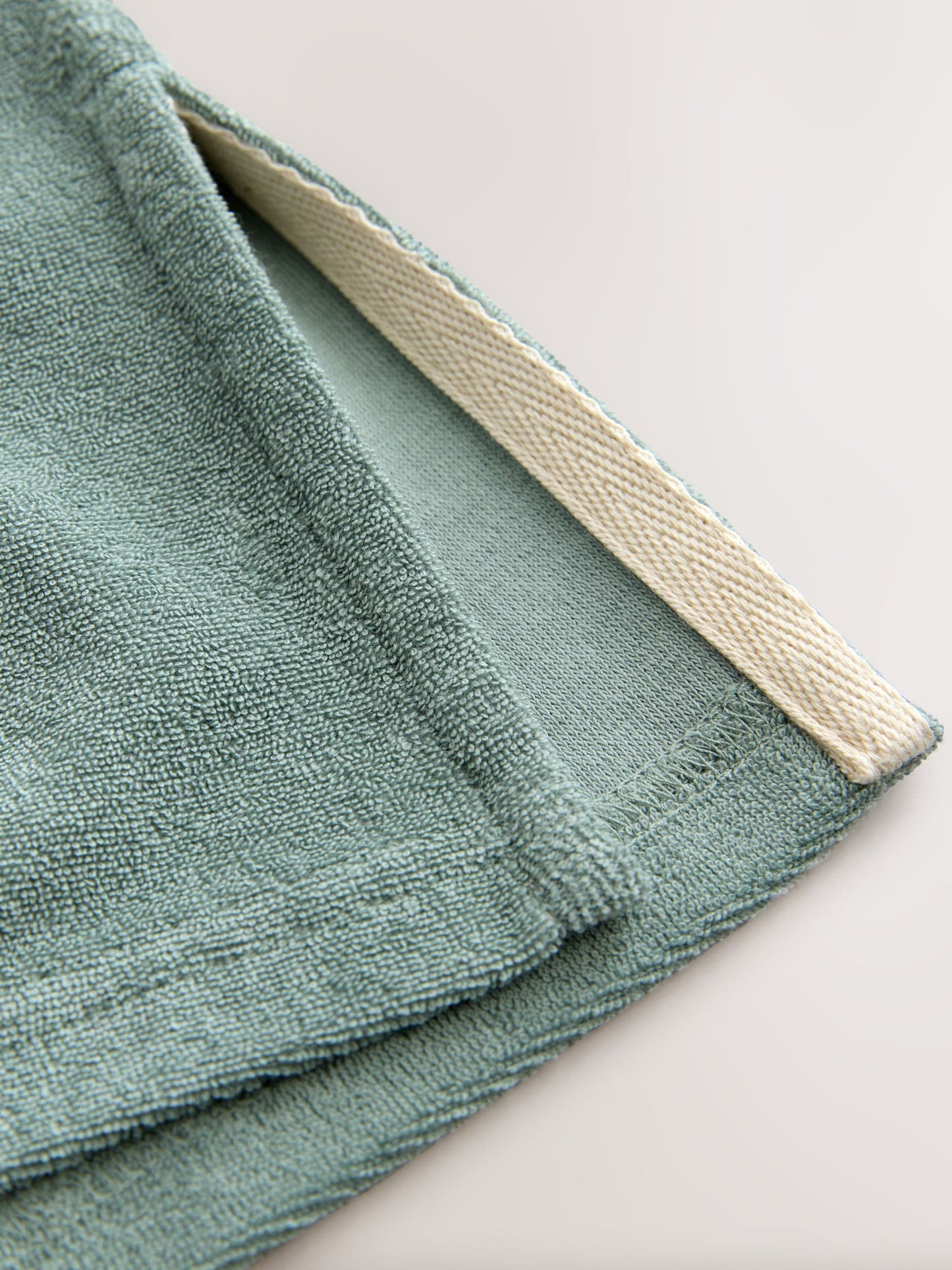 Sage Green Towelling Zip Through Cover-Up (3mths-7yrs) image 9