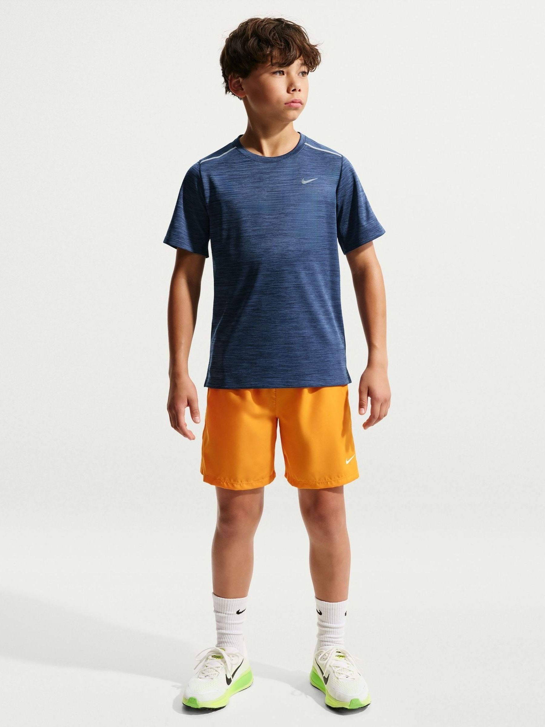 Dsiney Kidz - Nike Mystic Navy Miler Dri-FIT Short Sleeve T-Shirt image 1