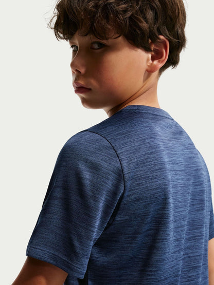 Dsiney Kidz - Nike Mystic Navy Miler Dri-FIT Short Sleeve T-Shirt image 3