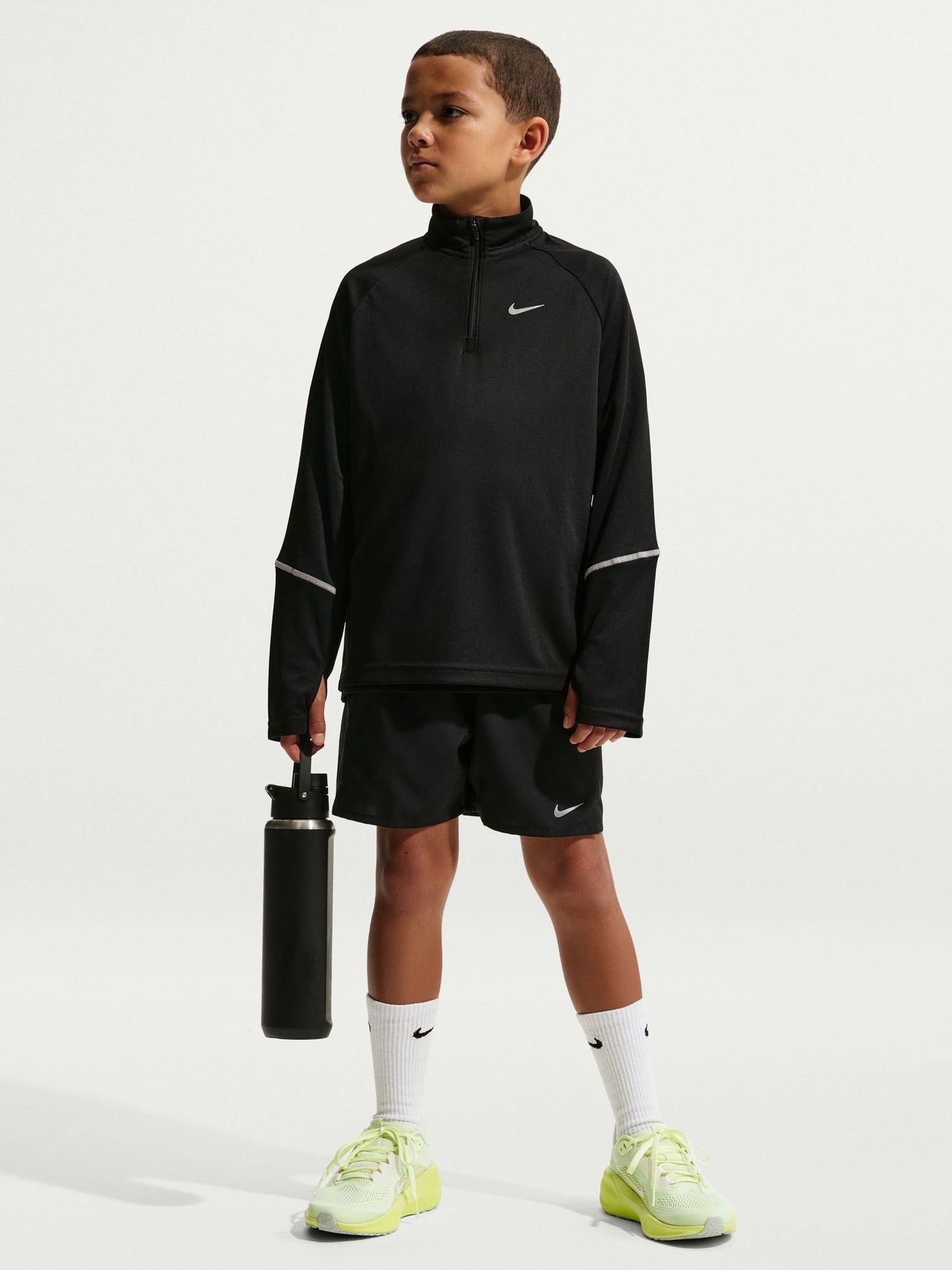 Dsiney Kidz - Nike Black Dri-Fit Miler Half Zip Top image 1